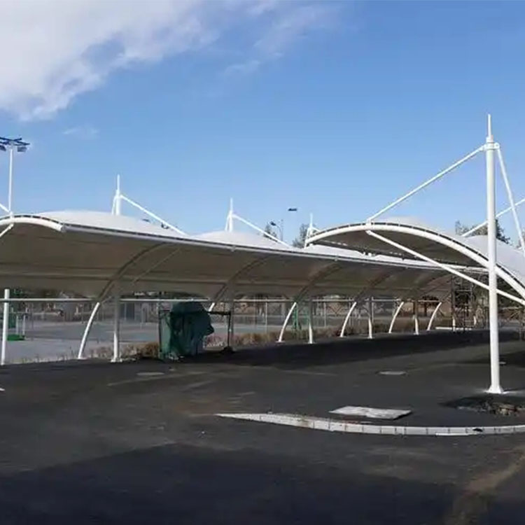 咸阳膜结构电动车棚