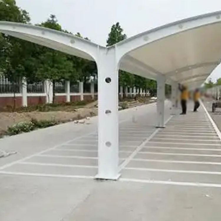 咸阳膜结构电动车棚