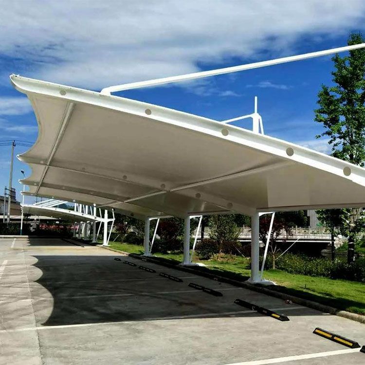 咸阳膜结构汽车棚