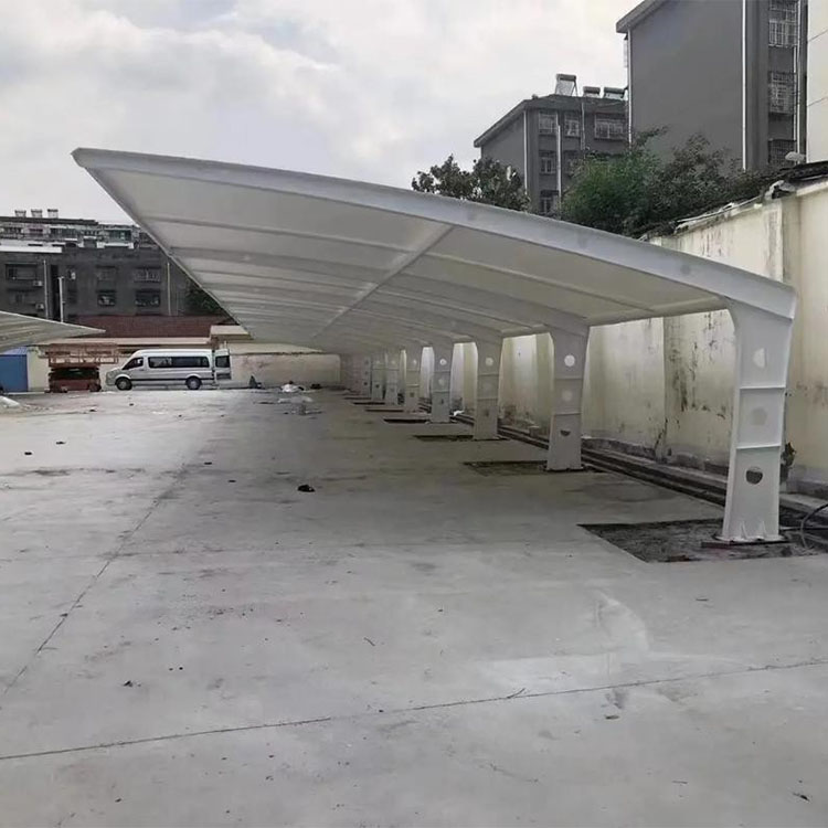 咸阳膜结构汽车棚
