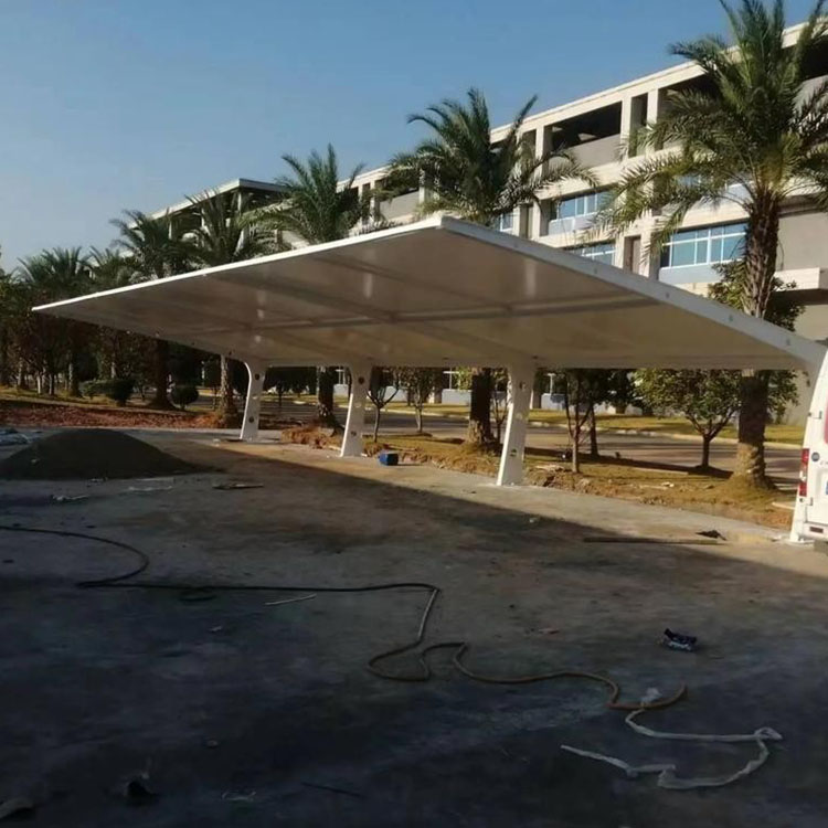 咸阳膜结构汽车棚